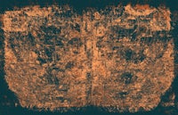 a grungy image of a boat on a blue background